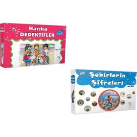 4. Sınıf 20 Kitaplık Hikaye Seti - Harika Dedektifler ve Şehirlerin Şifreleri - 5 Renk Yayınları