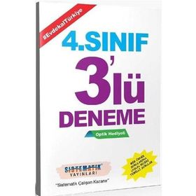 4. Sınıf 3'lü Deneme-Sistematik Yayınları