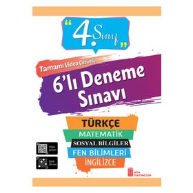 4. Sınıf 6 lı Deneme Sınavı - Ata Yayınları