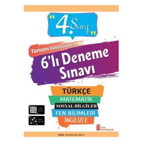 4. Sınıf 6 lı Deneme Sınavı - Ata Yayınları