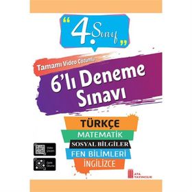 4. Sınıf 6 lı Deneme Sınavı - Ata Yayınları