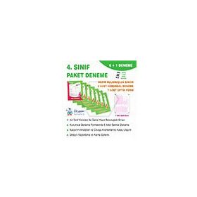 4. Sınıf 7'li Deneme + Optik Form Üçgen Yayıncılık