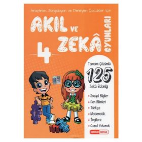 4.Sınıf Akıl Oyunları - Kırmızı Beyaz