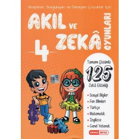 4.Sınıf Akıl Oyunları - Kırmızı Beyaz