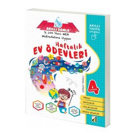 4. Sınıf Akıllı Damla Haftalık Ev Ödevleri Damla Eğitim