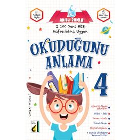 4. Sınıf Akıllı Damla Okuduğunu Anlama Damla Eğitim