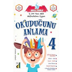 4. Sınıf Akıllı Damla Okuduğunu Anlama Damla Eğitim