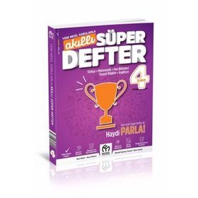 4 Sınıf Akıllı Süper Defter Tüm Dersler