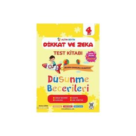 4. Sınıf Altın Beyin Dikkat ve Zeka Kitabı