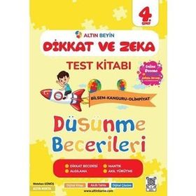 4. Sınıf Altın Beyin Dikkat ve Zeka Kitabı