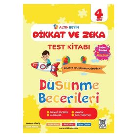 4. Sınıf Altın Beyin Dikkat ve Zeka Kitabı