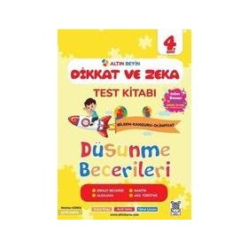 4. Sınıf Altın Beyin Dikkat ve Zeka Kitabı