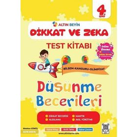 4. Sınıf Altın Beyin Dikkat ve Zeka Kitabı