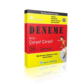 4.Sınıf Avcı Çarşaf Çarşaf 36’lı Deneme-Mutlu Yayıncılık