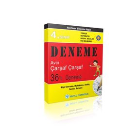 4.Sınıf Avcı Çarşaf Çarşaf 36’lı Deneme-Mutlu Yayıncılık