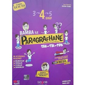 4. Sınıf Bamba İle Paragrafhane Soru Bankası - Lodos Yayınları