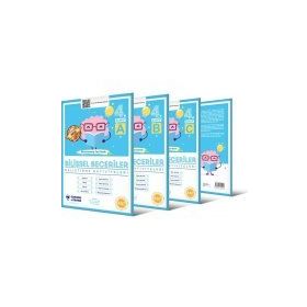 4. Sınıf Bilişsel Beceriler Geliştirme Aktiviteleri Seti A B C Seri - Curious Genius Yayınları
