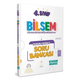 4. Sınıf Bilsem Çözümlü Soru Bankası Markaj Yayınları