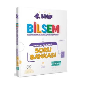 4. Sınıf Bilsem Çözümlü Soru Bankası Markaj Yayınları