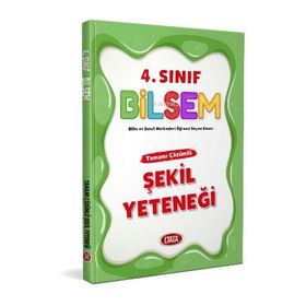 4. Sınıf Bilsem Şekil Yeteneği Tamamı Çözümlü - Data Yayınları