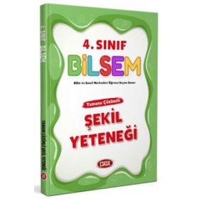 4. Sınıf Bilsem Şekil Yeteneği Tamamı Çözümlü - Data Yayınları