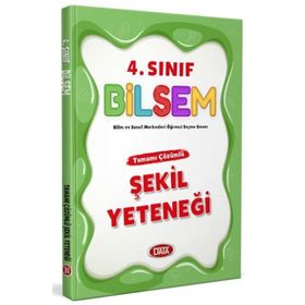 4. Sınıf Bilsem Şekil Yeteneği Tamamı Çözümlü - Data Yayınları