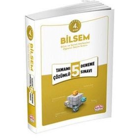 4. Sınıf Bilsem Tamamı Çözümlü 5 Deneme Sınavı - Editör Yayınları Komisyon