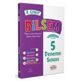 4. Sınıf Bilsem Tamamı Çözümlü 5 Fasikül Deneme Sınavı - Editör Yayınları