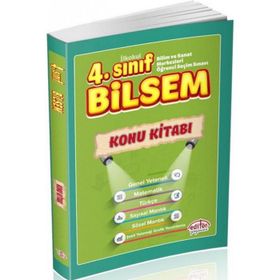 4. Sınıf Bilsem Tüm Dersler Konu Kitabı Editör Yayınları