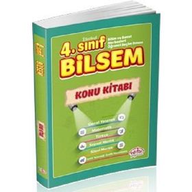 4. Sınıf Bilsem Tüm Dersler Konu Kitabı Editör Yayınları