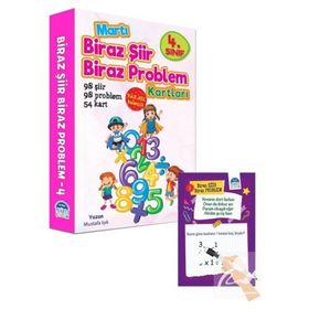 4 Sınıf Biraz Şiir Biraz Problem Kartları - Mustafa Işık