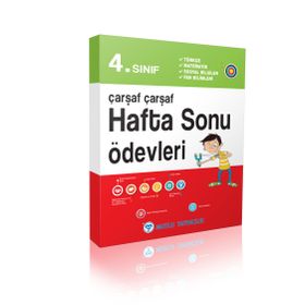 4. Sınıf Çarşaf Çarşaf Hafta Sonu Ödevleri Mutlu Yayıncılık