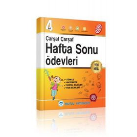 4. Sınıf Çarşaf Çarşaf Hafta Sonu Ödevleri Mutlu Yayıncılık