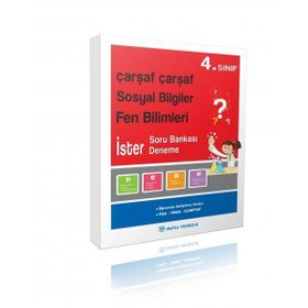 4. Sınıf Çarşaf Çarşaf Sosyal Bilgiler Fen Bilimleri-Mutlu Yayıncılık