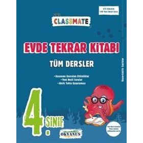 4.Sınıf Classmate Tüm Dersler Evde Tekrar Kitabı Okyanus Yayıncılık