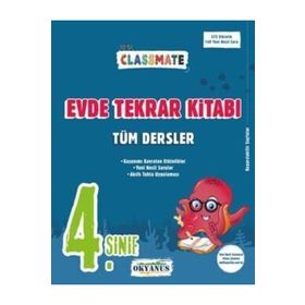 4.Sınıf Classmate Tüm Dersler Evde Tekrar Kitabı Okyanus Yayıncılık