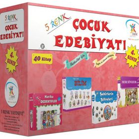 4.Sınıf Çocuk Edebiyatı Hikaye Seti 40 Kitap