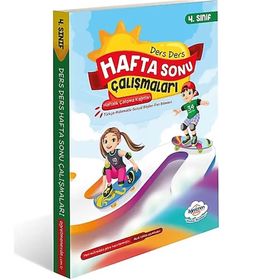 4. Sınıf Ders Ders Hafta Sonu Çalışmaları Kitabı-Öğretmen Evde Yayınları