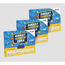 4. Sınıf Dikkat Mantık Zeka Sıfırdan Kodlama Seti-Curious&Genius Yayınları