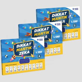 4. Sınıf Dikkat Mantık Zeka Sıfırdan Kodlama Seti-Curious&Genius Yayınları