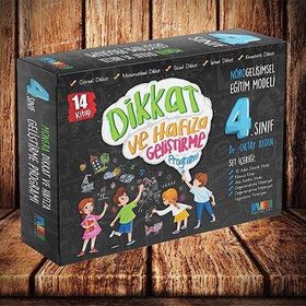 4. Sınıf Dikkat ve Hafıza Geliştime Programı - Monera Yayınları