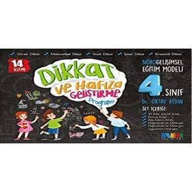 4. Sınıf Dikkat ve Hafıza Geliştime Programı - Monera Yayınları
