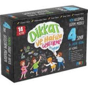 4. Sınıf Dikkat ve Hafıza Geliştirme Programı Monera Yayınları