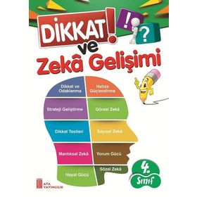 4. Sınıf Dikkat ve Zeka Gelişimi-Ata Yayıncılık