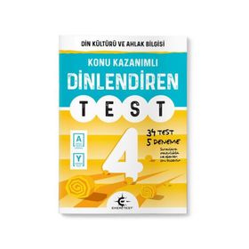 4. Sınıf Din Kültürü ve Ahlak Bilgisi Dinlendiren Test-Eker Test Yayınları