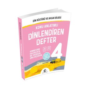 4. Sınıf Din Kültürü ve Ahlak Bilgisi Dinlendiren Test-Eker Test Yayınları