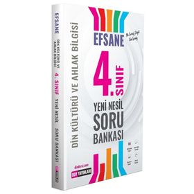 4. Sınıf Din Kültürü ve Ahlak Bilgisi Efsane Soru Bankası-DDY Yayınları