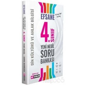 4. Sınıf Din Kültürü ve Ahlak Bilgisi Efsane Soru Bankası-DDY Yayınları
