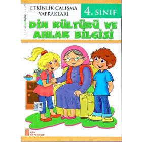 4.Sınıf Din Kültürü ve Ahlak Bilgisi Etkinlikli Çalışma Yaprakları - Ata Yayıncılık