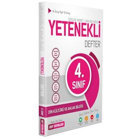 4. Sınıf Din Kültürü ve Ahlak Bilgisi Yetenekli Defter-DDY Yayınları
